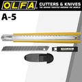 OLFA One Way Lock Cutter With Black Blade Snap Off Knife
